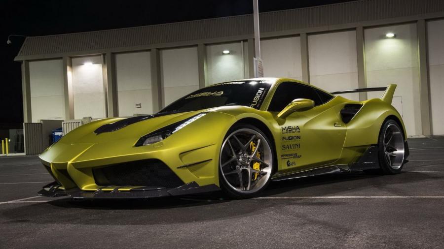  Ferrari 488 GTB by Misha Designs 2017 года  (фото 2 из 12)